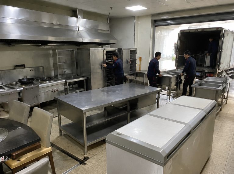普格县酒店宾馆厨房设备整体回收